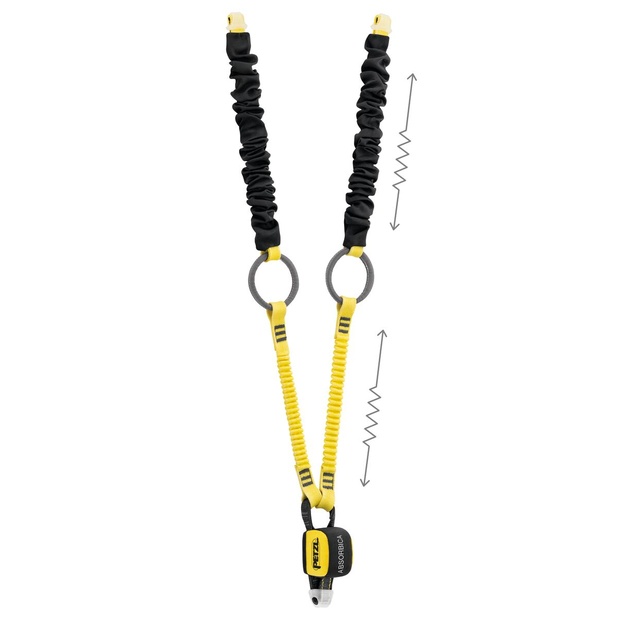 Petzl cordino doppio Mod. ABSORBICA-Y TIE BACK