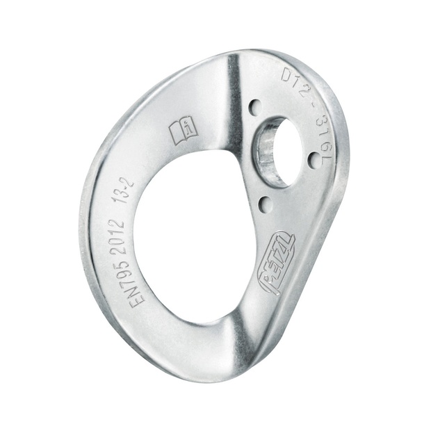 Petzl placchetta di ancoraggio Mod. COEUR STAINLESS (12 mm)