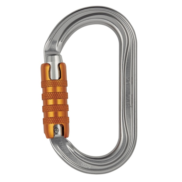 Moschettone PETZL Mod. OK Chiusura tipo TRIACT-LOCK