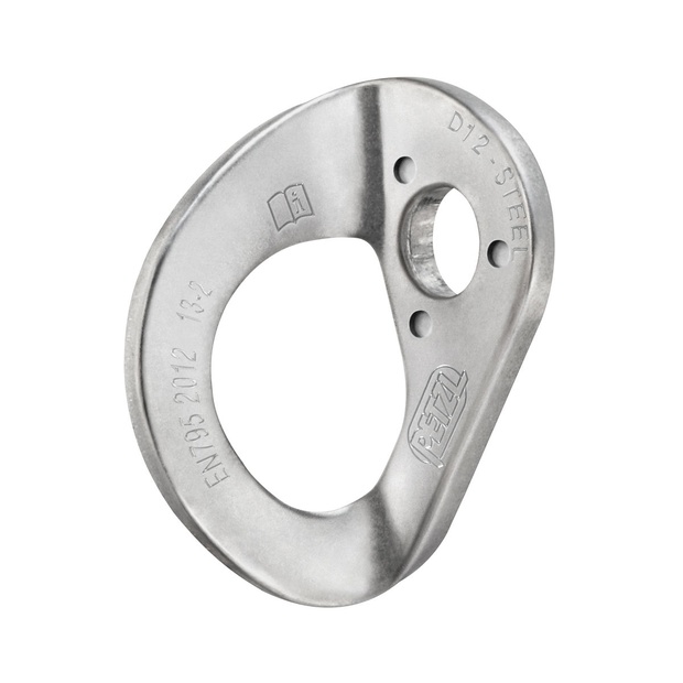 Placchetta PETZL Mod. COEUR STEEL 12 mm.