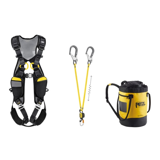 Petzl kit protezione cadute Mod. ABSORBICA-Y FALL ARREST KIT tg.1