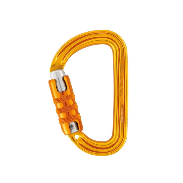 Moschettone SMD Triact-lock giallo PETZL