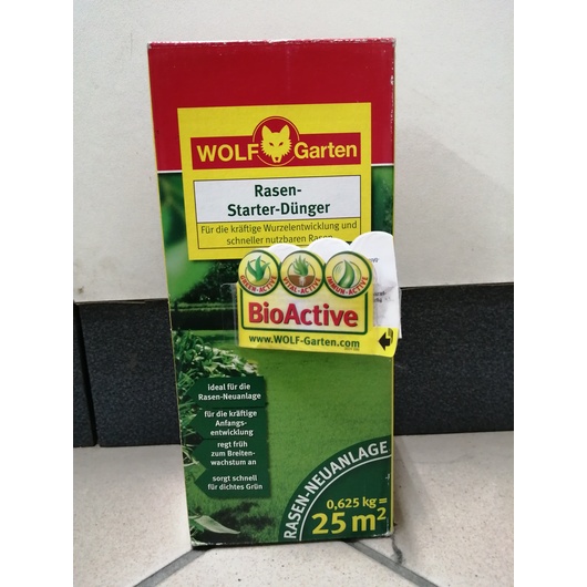 WOLF Concime Starter mod. LH25 per tappeti erbosi (x 25 mq)