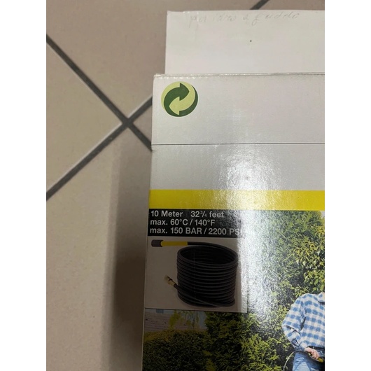 KARCHER Tubo alta pressione - Lunghezza 10 m - Pressione max 250 bar