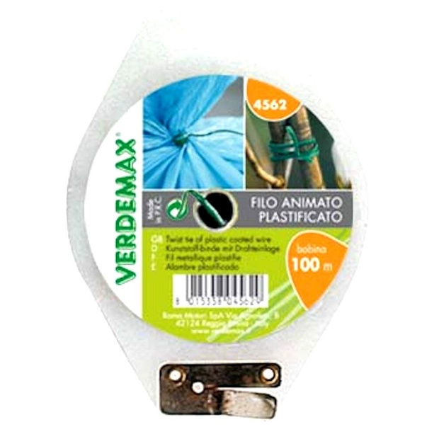 VERDEMAX 4562 - Filo animato plastificato con taglio - Lunghezza 100 m