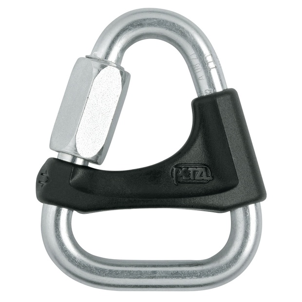 Maglia DELTA diam. 8 PETZL con barretta nera per CROLL