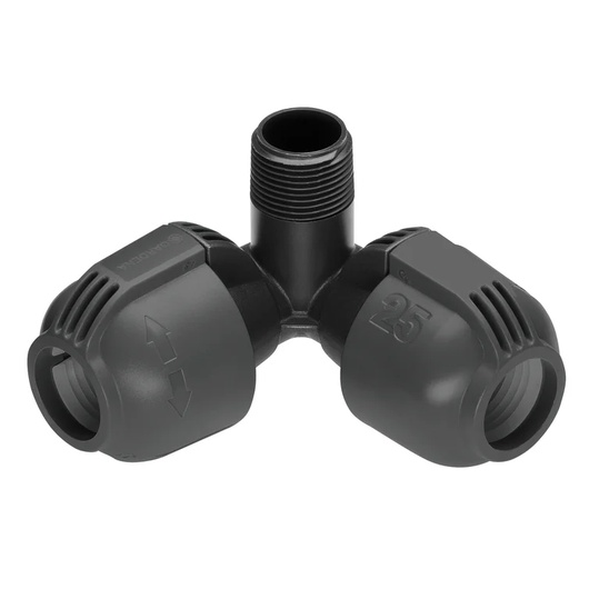 Gardena raccordo a L 25 mm + filetto 3/4'' maschio