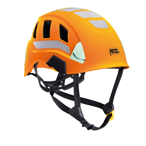 Petzl casco Mod. STRATO VENT HI-VIZ colore arancione
