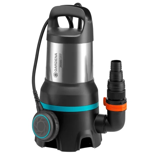 Pompa sommersa acqua sporca GARDENA Mod. 25.000 - 1.100 watt - Portata acqua