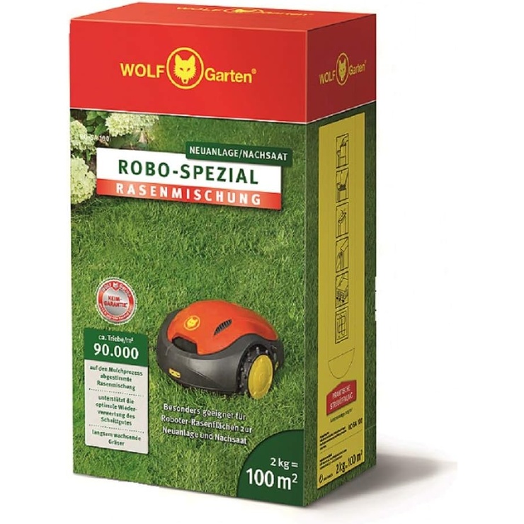 Miscela di semi per prato con robot WOLF (Cod. 3827545)