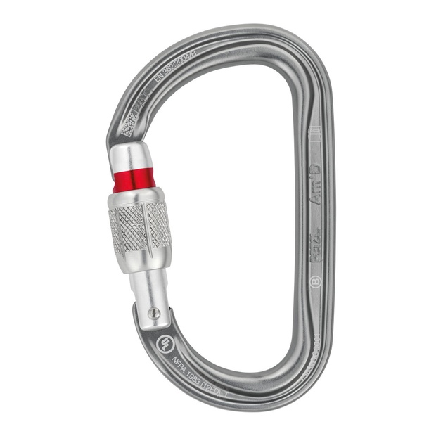 Moschettone PETZL AM'D screw-lock