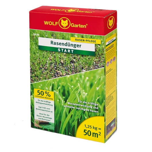 WOLF Concime starter mod. LH50 per tappeti erbosi (x 50 m2)