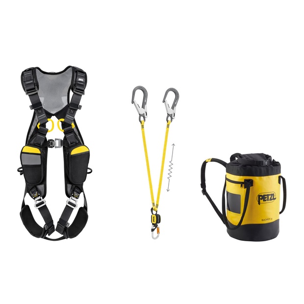 Petzl kit protezione cadute Mod. ABSORBICA-Y FALL ARREST KIT tg.2