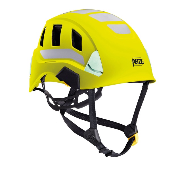 Petzl casco Mod. STRATO VENT HI-VIZ colore giallo