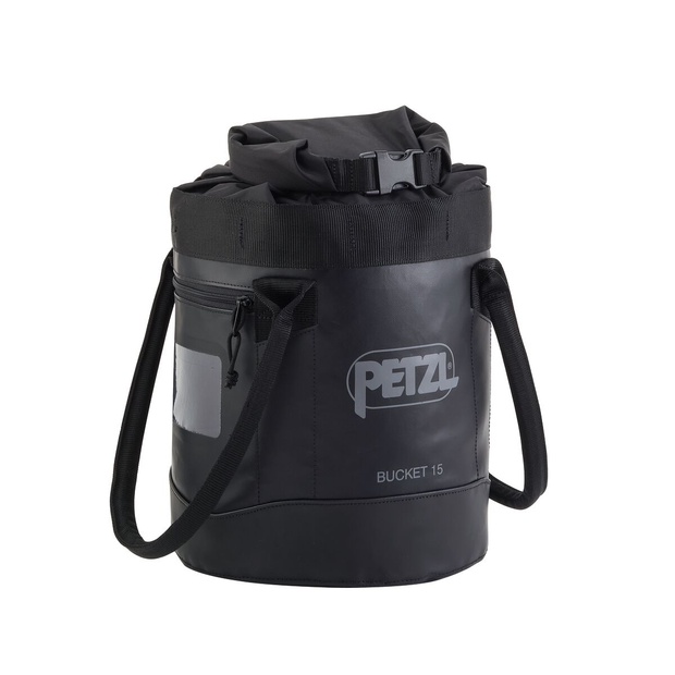 Petzl sacco portacorda Mod. BUCKET (15 lt) colore nero