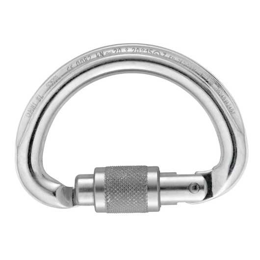 Petzl moschettone Mod. OMNI (Screw-lock)