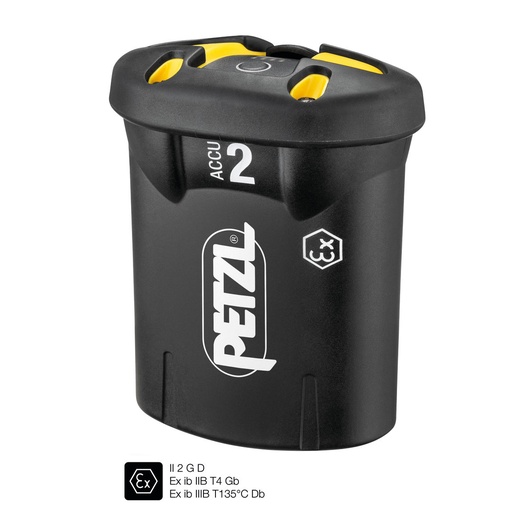 Petzl batteria ricaricabile Mod. ACCU 2 DUO Z1
