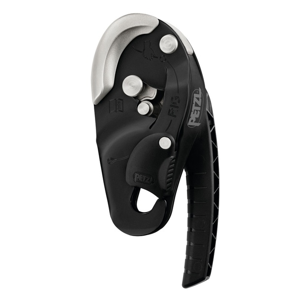 Petzl discensore autofrenante Mod. RIG colore nero