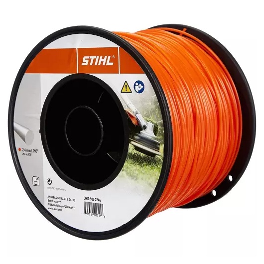 Filo STIHL diam. 2,4 mt. 275 quadro