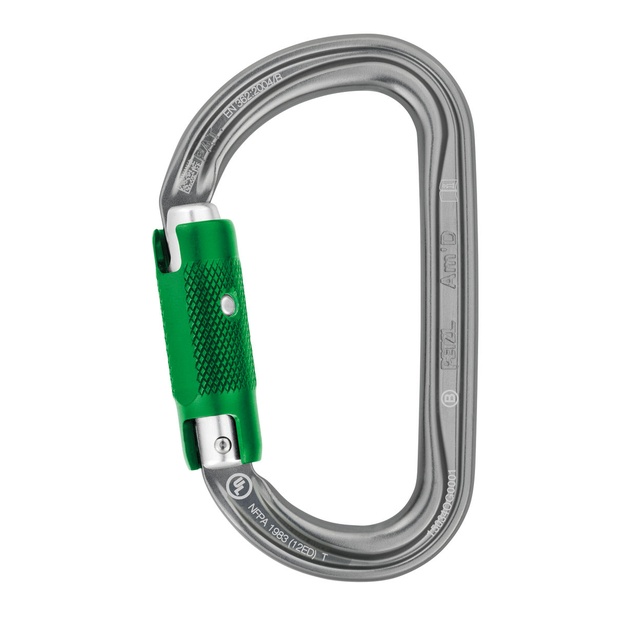 Petzl moschettone Mod. Am'D PIN-LOCK (confezione da 10)