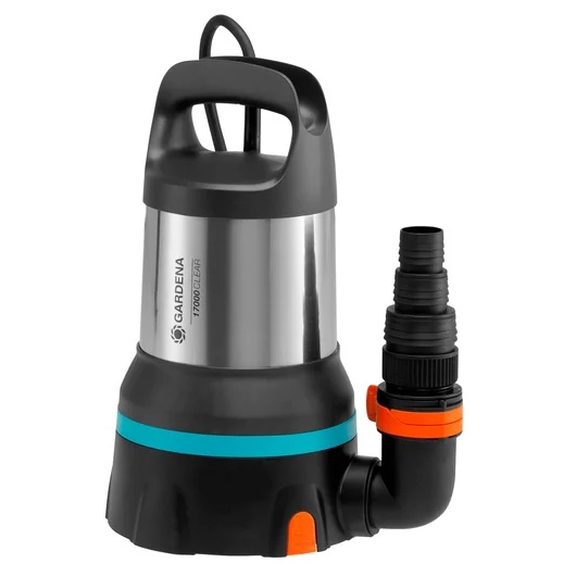 Pompa sommersa GARDENA Mod. AQUASENSOR 17000 - Portata acqua 17000 lit/h. 750 w