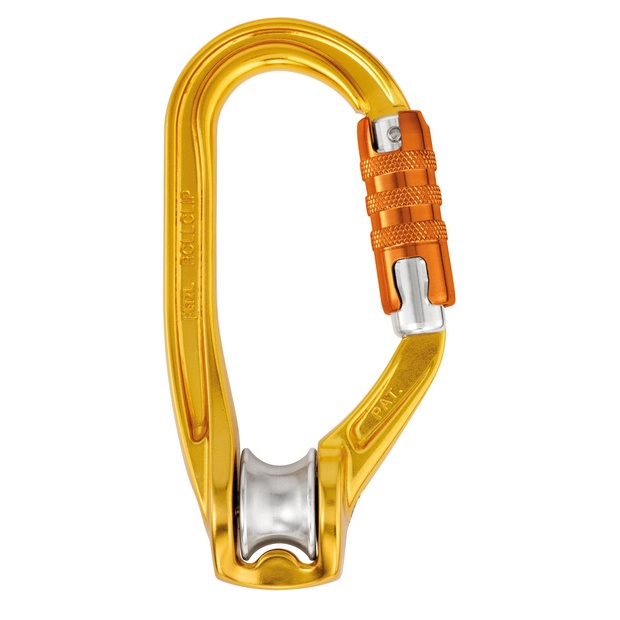 Carrucola moschettone PETZL Mod. ROLLCLIP Triact-lock