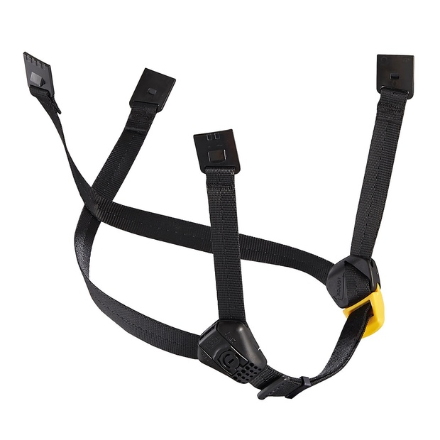 Petzl sottogola Dual standard giallo/nero
