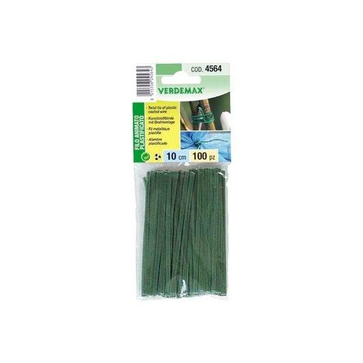 VERDEMAX 4564 Filo animato plastificato - 12 cm (100 pezzi)