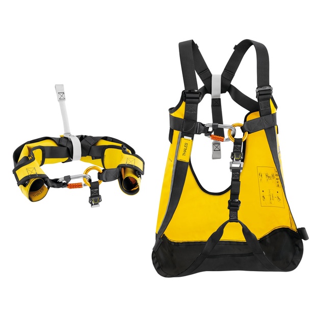 Petzl triangolo d'evacuazione e giubbotto di sicurezza Mod. THALES