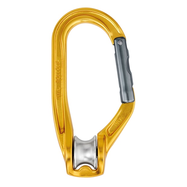 Petzl carrucola moschettone Mod. ROLLCLIP