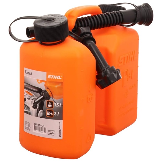 STIHL Tanica doppia - 3 litri per miscela + 1,5 litri per olio catena