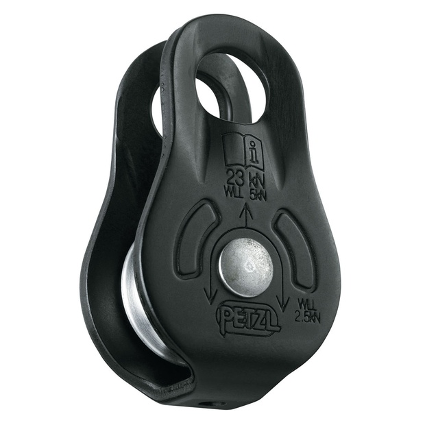 Petzl carrucola polivalente Mod. FIXE colore nero