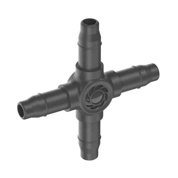 Raccordo a 4 vie GARDENA Micro-Drip-System 4,6 mm. (conf. 10 pz.) EX GARD-8334