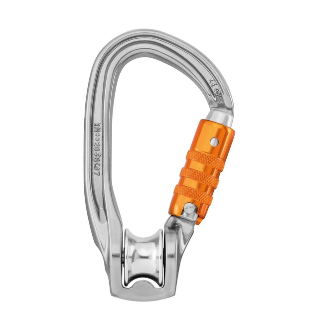 Carrucola-moschettone PETZL Mod. ROLLCLIP Z