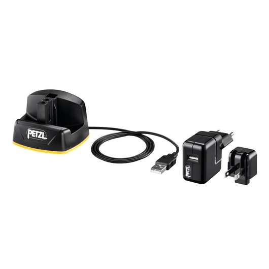 Petzl caricatore da rete per batteria ACCU 2 DUO Z1